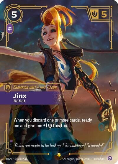 Riftbound: Jinx - Rebel (Alternate Art)
